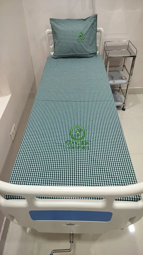 Bedsheet With embroidery