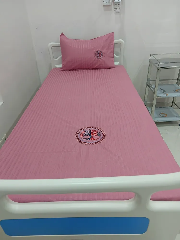 Bedsheet With embroidery